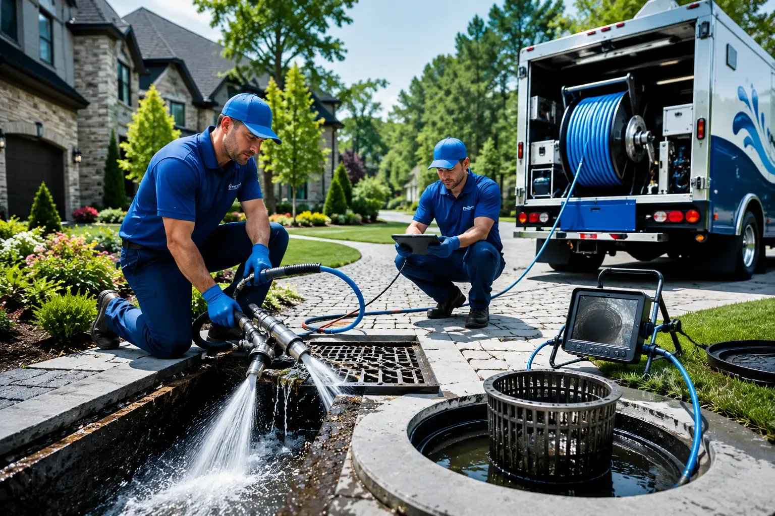 Local outdoor drain cleaning professionals in Bourne, MA